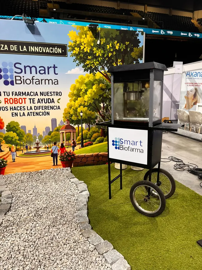 En ferias y exposiciones